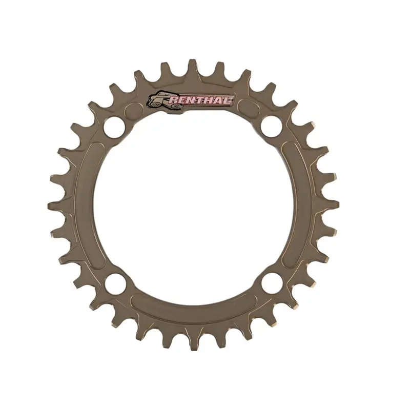 Balfes Bikes Renthal 1XR 4-Arm 104BCD Chainring Hard A 32T in Grey | Free postage over £30, £10 off first order, price match & 0% finance.