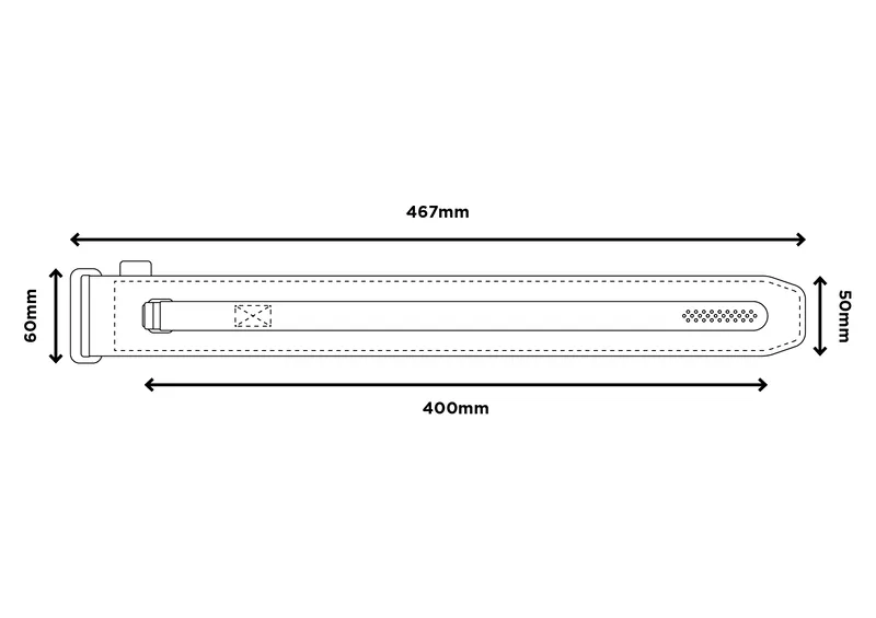 Restrap Frame Strap in Orange-7