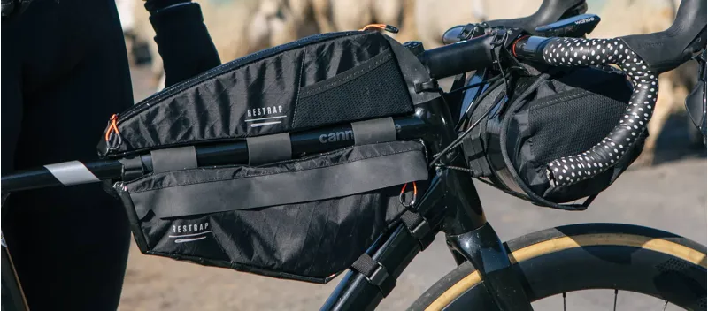 Restrap Race Frame Bag 3L - Small in Black-6