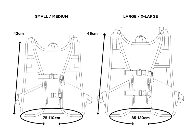 Restrap Race 2L Hydration Vest in Black-10