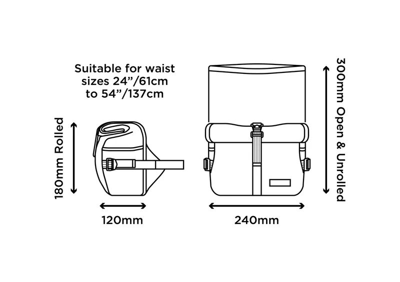 Restrap 6L Utility Hip Pack in White-11