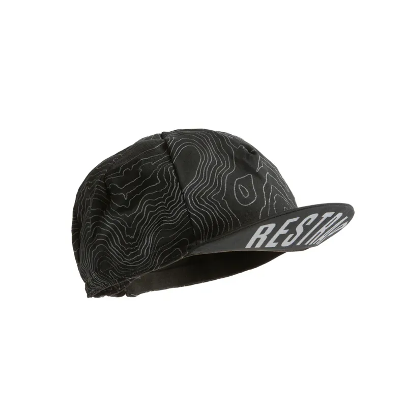Restrap Yorkshire Contours Cycle Cap in Black/White-1