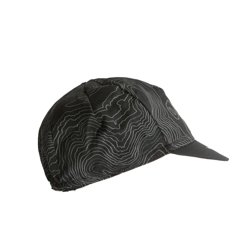 Restrap Yorkshire Contours Cycle Cap in Black/White-2