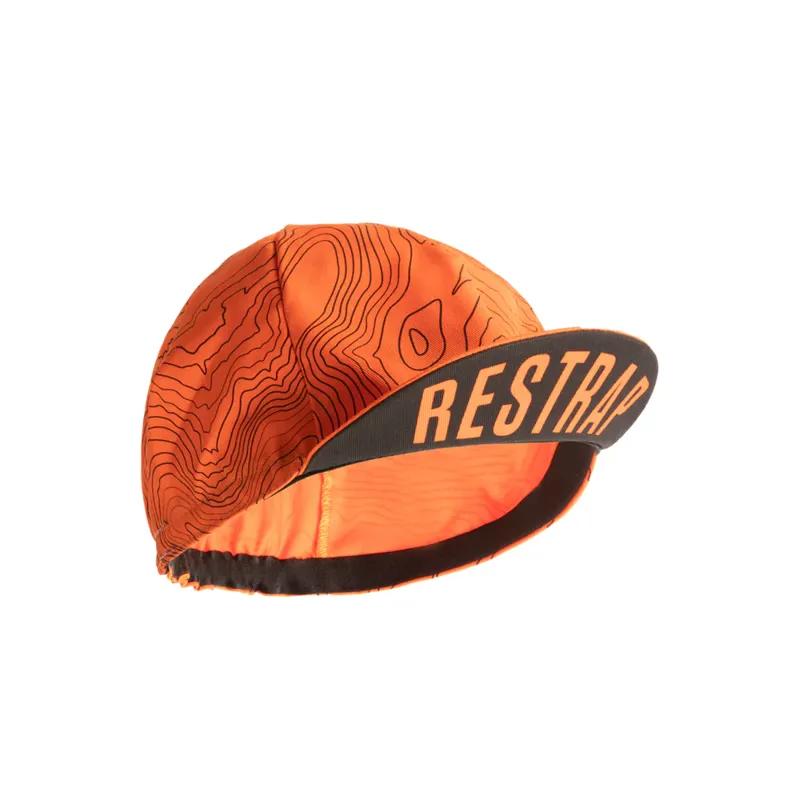Restrap Yorkshire Contours Cycle Cap in Orange-1