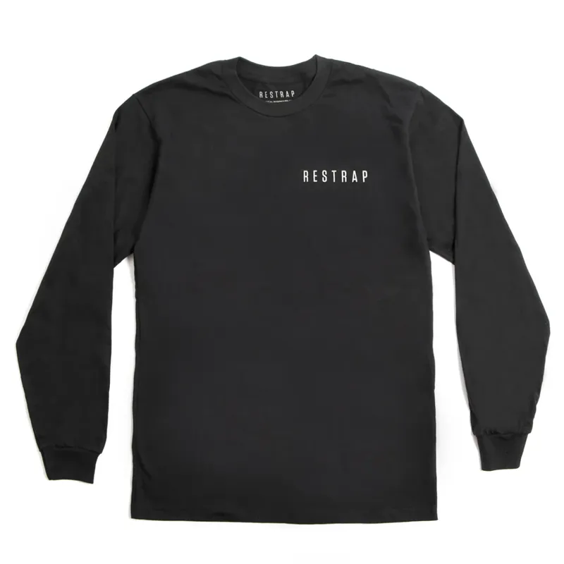 Restrap Restrap Long Sleeve T Shirt in Black-1