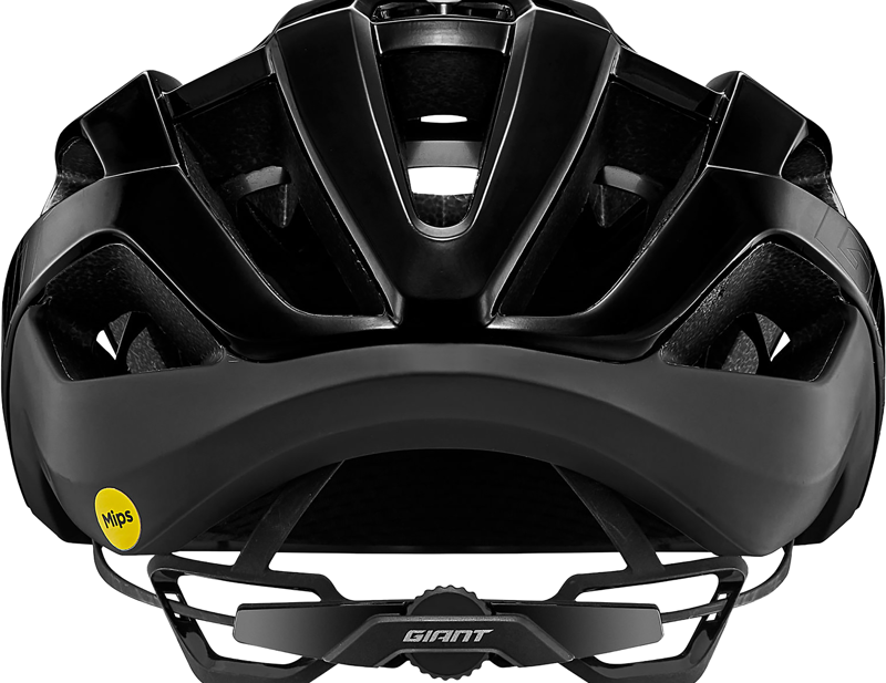 Giant Rev Comp MIPS Helmet in Gloss Panther Black-4