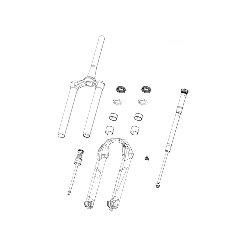 Balfes Bikes RockShox Fork Control Module Lyrik Charger Flight Attendant in Black | Free postage over £30, £10 off first order, price match & 0% finance.