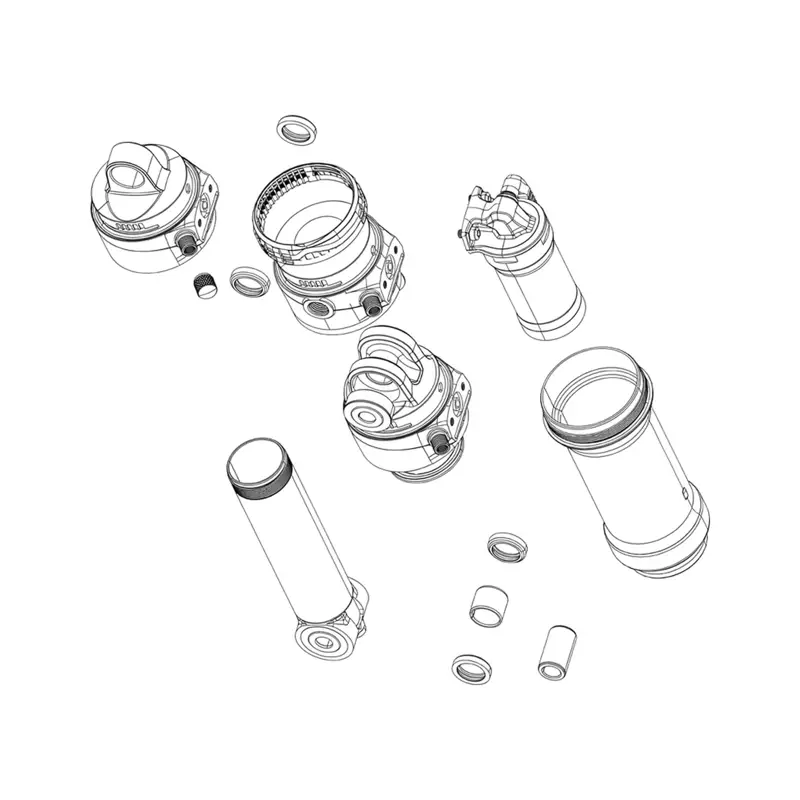 Balfes Bikes RockShox Rear Shock Rebound Knob Kit Vivid C1+ 2024+ Vivid Coil C1 | Free postage over £30, £10 off first order, price match & 0% finance.