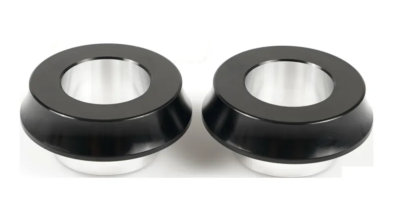 Specialized BBR SUB OSBB/BB30 PRESS FIT ADAPTER FOR SHIMANO 24MM SPINDLE CRANKS L+R SET ALLOY 2 PCS in Black