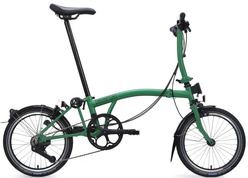 Brompton C Line 12-Speed Folding Bike 2026 in Palm Green-6