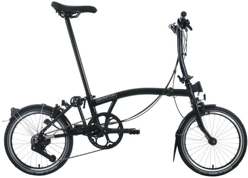 Brompton C Line 12-Speed Folding Bike 2026 in Matt Black-8