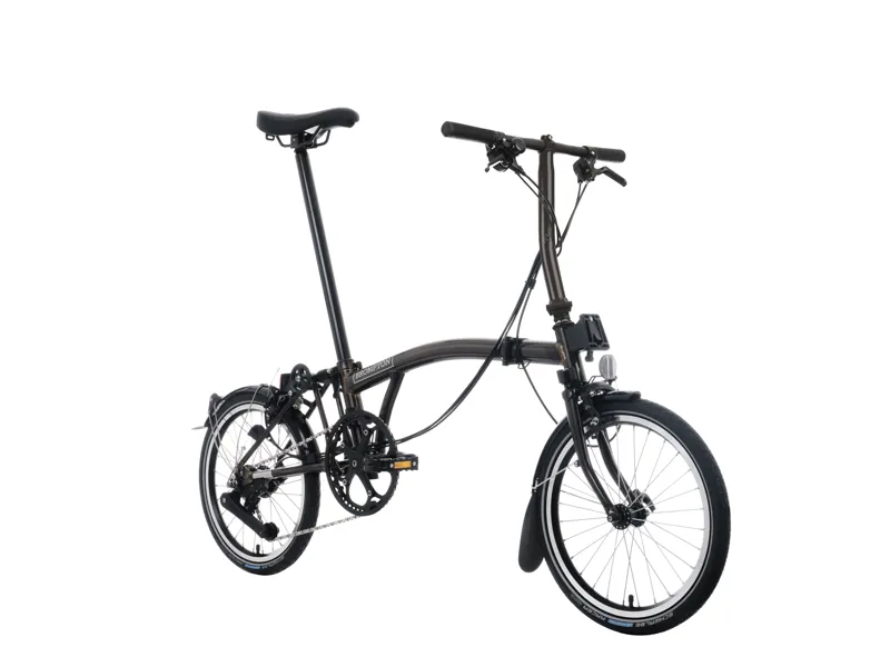 Brompton C Line 12-Speed Folding Bike 2025 in Black Lacquer-7