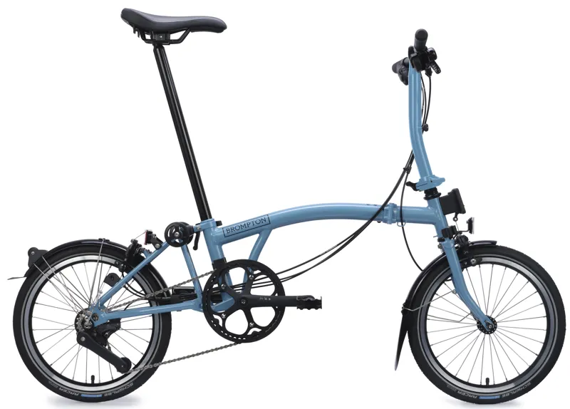 Brompton C Line 12-Speed Folding Bike 2026 in Cloud Metallic-6