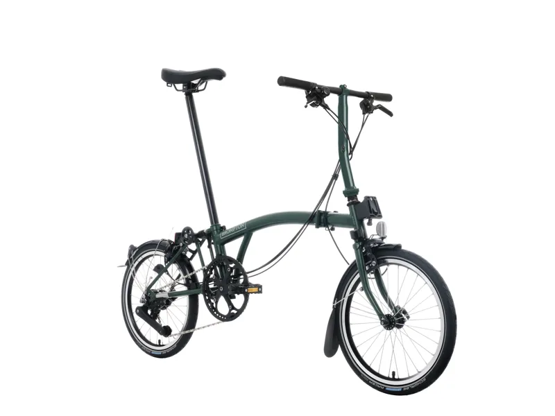 Brompton C Line 12-Speed Folding Bike 2025 in Racing Green-8