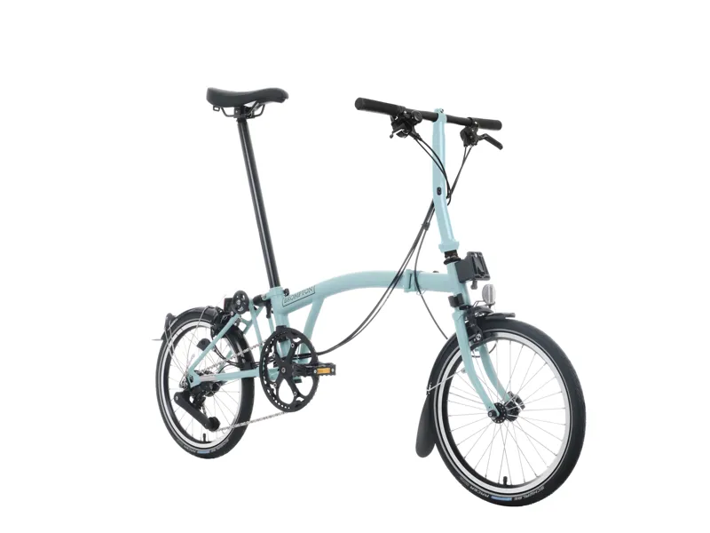 Brompton C Line 12-Speed Folding Bike 2025 in Turkish Green-8