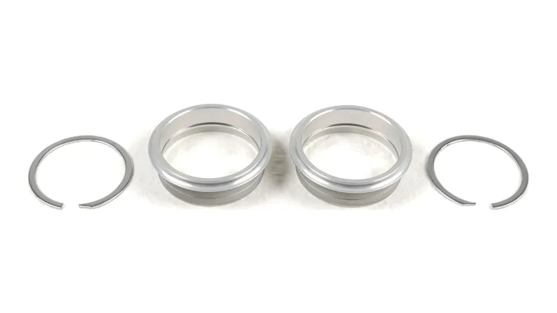 Specialized BBR SUB OSBB BEARING CUPS ROAD ALLOY FOR 46MM ID BB SHELL W/ CIR-CLIPS 2 PCS in Silver