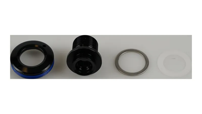 Specialized CRK SUB MY14-20 S-WORKS CARBON CRANK ROAD and MOUNTAIN SELF-EXTRACTING CRANK BOLT KIT CAP/BOLT/WASHERS in Black