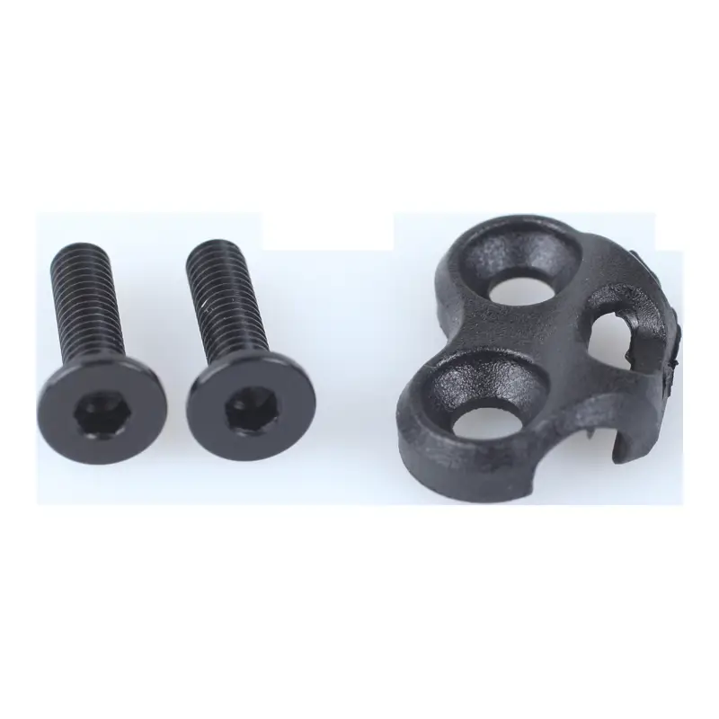 Balfes Bikes Specialized CBG CABLE CLIP 5MM PLASTIC CABLE GUIDE - DOUBLE BOLT W/ BOLTS in Black | Free postage over £30, £10 off first order, price match & 0% finance.