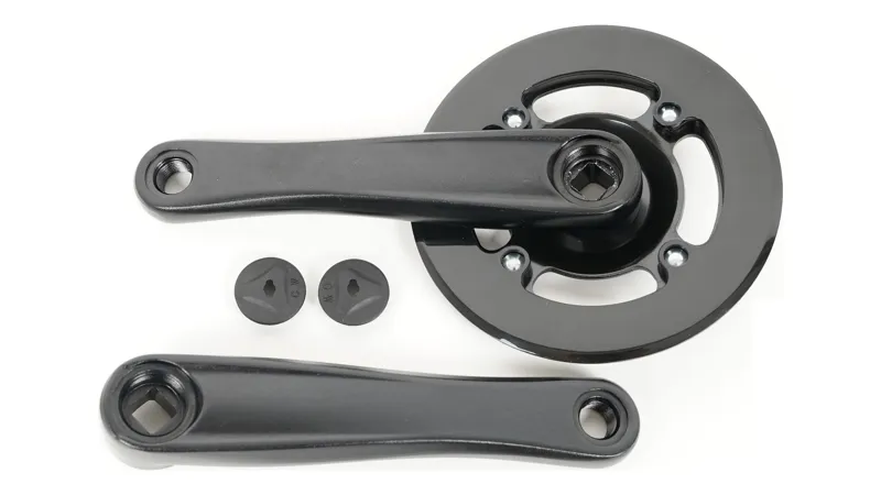 Specialized CRK KIDS 152MM L+R ARMS ALLOY SQUARE-TAPER 30T RIVETED RING 1X9-SPD W/ BASH GUARD NO BB in Black
