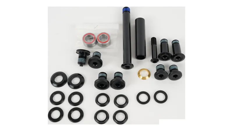 Specialized BLT KIT MY20 KENEVO FSR GEN.2 SUSPENSION PIVOT BOLT KIT W/ PIVOT SPACERS and FORWARD SHOCK MOUNTING BOLT in Black