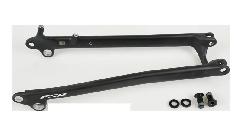 Specialized STS MY20 SJ FSR J1 CARBON SEATSTAY CLEVIS TYPE 12X148MM - SATIN BLACK/WHITE in Satin Black/White