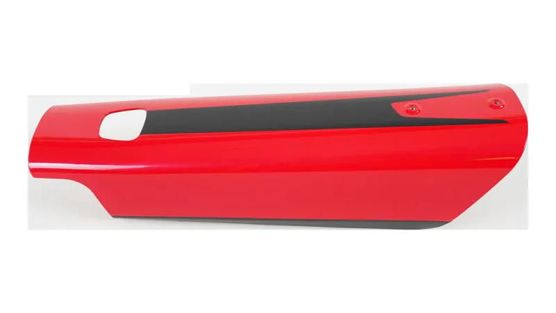 Specialized ELE COVER VADO/COMO GEN.1 BATTERY COVER - GLOSS SATIN FLO RED W/ BLUE GHOST PEARL in Flo Red/Blue Ghost Pearl