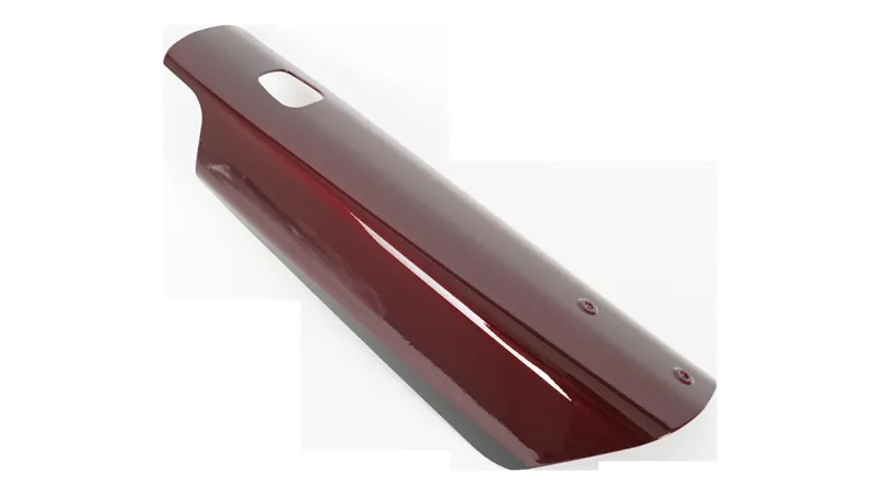 Specialized ELE COVER VADO/COMO GEN.1 BATTERY COVER - GLOSS METALLIC CRIMSONN / BLACK CHROME in Metallic Crimson