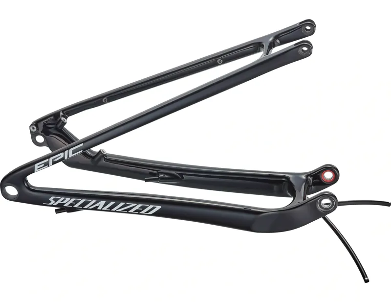 Specialized Epic Carbon Rearstay Assembly 2021 in Gloss Black / White