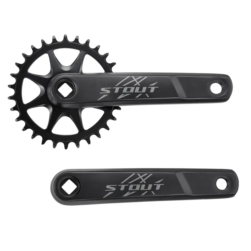 Balfes Bikes Specialized CRK STOUT 165MM L+R ARMS ALLOY SQUARE-TAPER 30T RIVETED RING 1X10 SPD BLACK in Black | Free postage over £30, £10 off first order, price match & 0% finance.