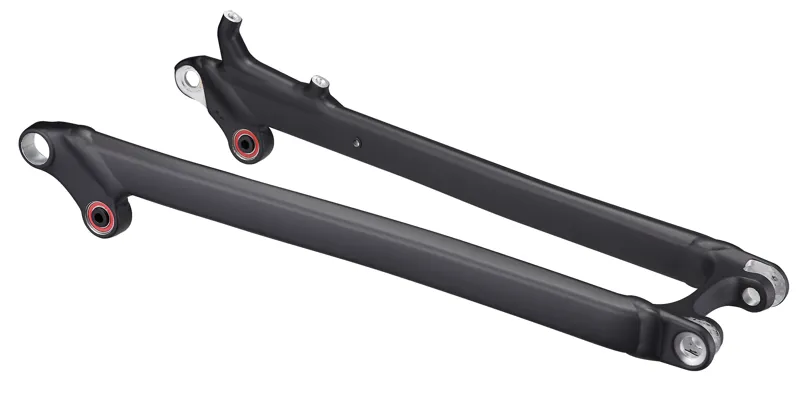 Specialized STS MY21 SJ ALLOY FRAME ALLOY SEATSTAY LONG FOR S5-S6 12X148MM - SATIN BLACK / SMOKE in Satin Black/Smoke
