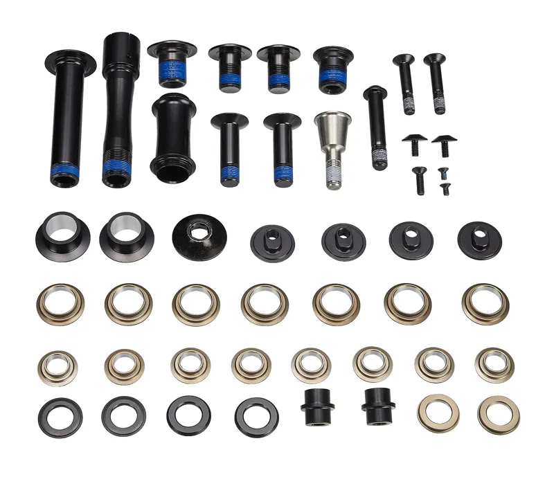 Specialized BLT KIT MY22 KENEVO SL SUSPENSION PIVOT BOLT KIT W/ PIVOT SPACERS in Black
