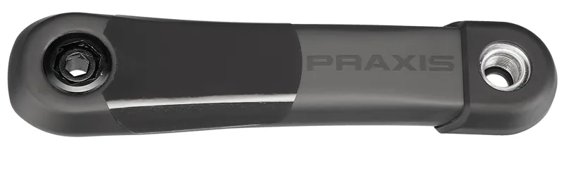 Specialized CRK TURBO BROSE ISIS SPLINE G2 160MM DRIVE-SIDE ARM CARBON PRAXIS in Carbon