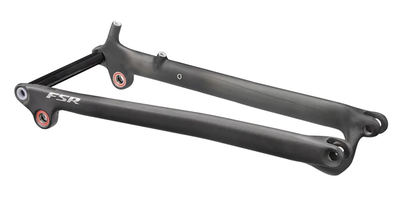 Specialized STS MY21 SW LEVO FSR GEN.2 CARBON SEATSTAY 12X148MM - SATIN CARBON/CHROME DECAL in Satin Carbon/Chrome