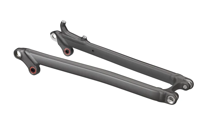 Specialized STS MY22 SJ EVO ALLOY FRAME ALLOY SEATSTAY 12X148MM LONG FOR S5-S6 - SATIN BLACK / SMOKE in Satin Black/Smoke