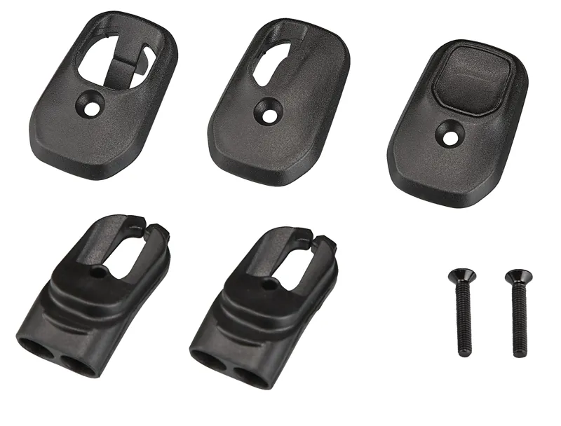 Specialized CBG HOOD SCOOP KIT LEVO GEN.3 RACETRACK ICR ENTRY PORT COVERS KIT 2-CABLE / 1-CABLE  / BLANK in Black
