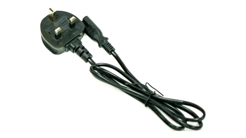 Specialized ELE WIRING AC CORD FOR TURBO CHARGERS UK PLUG in Black