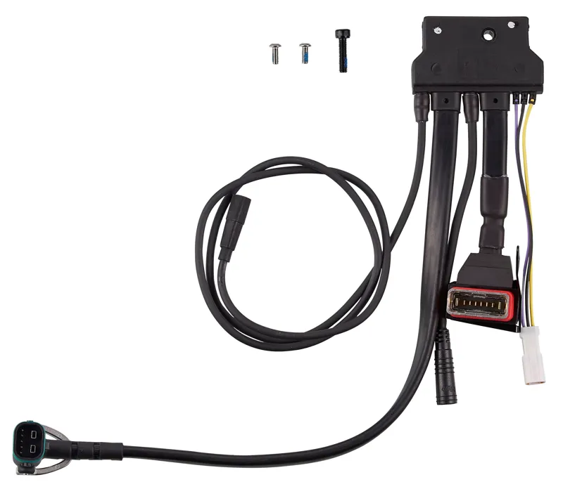 Specialized ELE WIRING VADO/COMO GEN.2 MOTOR-BATTERY HARNESS W/ ENVIOLO AUTOMATIQ WIRED GARMIN and SUPERNOVA L1E CONNECTORS in Black