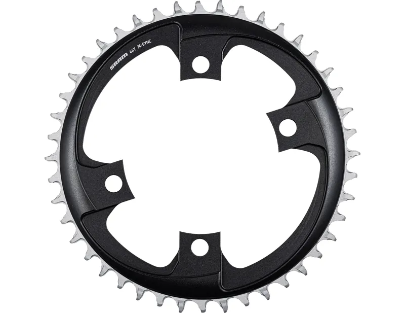 Balfes Bikes Specialized CHR TURBO 44T X-SYNC 12-SPD 4-BOLT 107BCD 1X RING SRAM 00.6218.039.004 in Black | Free postage over £30, £10 off first order, price match & 0% finance.