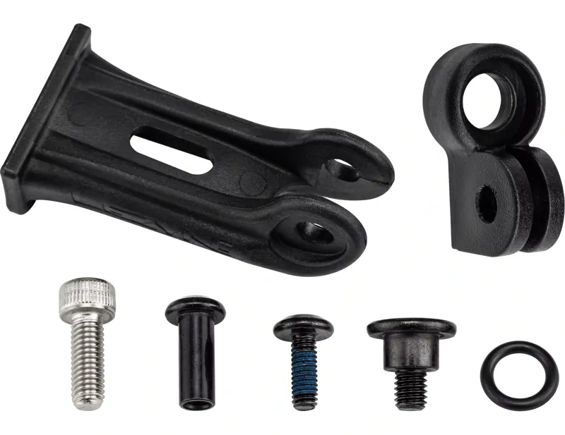 Lezyne Front Light Fork Crown Mount for SR Suntour Mobie Forks in Black