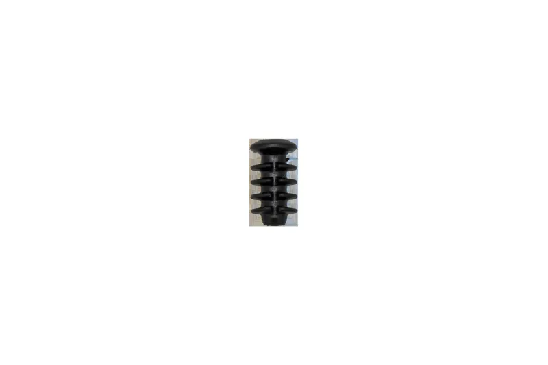Specialized CBG PLUG ICR ENTRY/EXIT PORT  RIBBED SOLID RUBBER PLUG  - FLAT TOP TO FIT 5-6MM HOLE in Black
