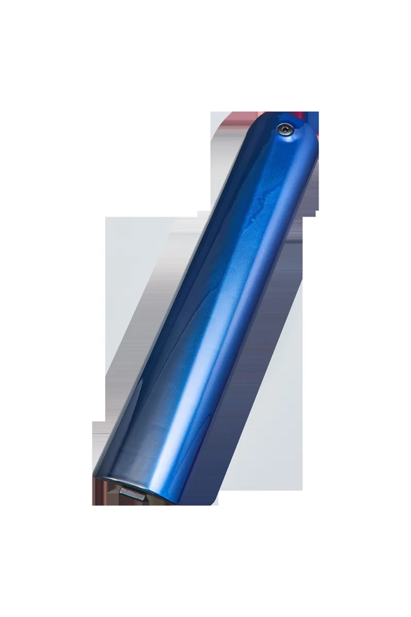 Specialized ELE COVER MY25 LEVO 4 BATTERY COVER W/ BOLT - BLUONYX/DKNVY/BLUGSTPRL in Satin Red Tint/Gloss Speckle/Birch