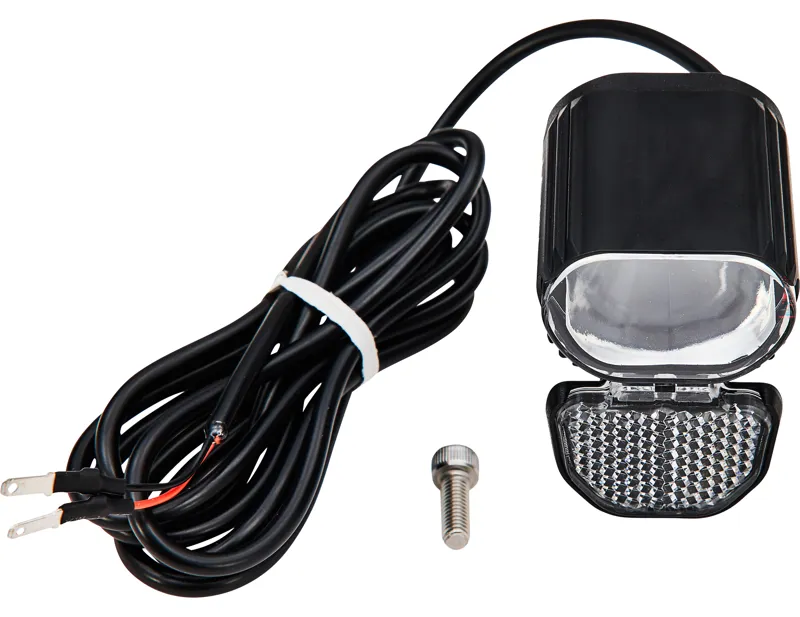 Balfes Bikes Specialized LGT FRONT LEZYNE POWER STVZO E500+ 500 LUMENS / 12V FORK MOUNTED 1500MM LIGHT WIRE W/ FASTON CONNECTORS in Black | Free postage over £30, £10 off first order, price match & 0% finance.