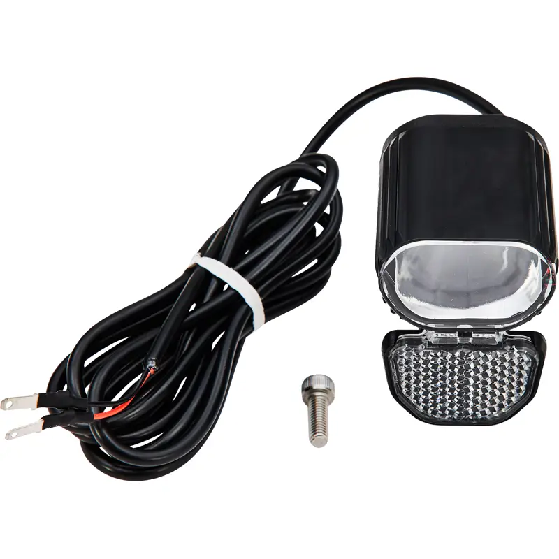 Balfes Bikes Specialized LGT FRONT LEZYNE POWER STVZO E500+ 500 LUMENS / 12V FORK MOUNTED 1500MM LIGHT WIRE W/ FASTON CONNECTORS in Black | Free postage over £30, £10 off first order, price match & 0% finance.