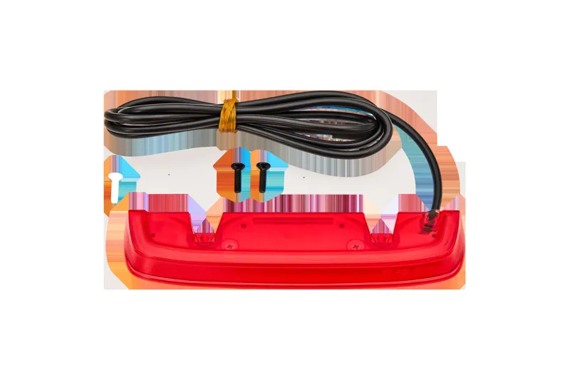 Specialized LGT REAR SPANNINGA GLOW 2 W/ COAXIAL 3-PIN CONNECTOR INTEGRATED RACK MOUNT in Red