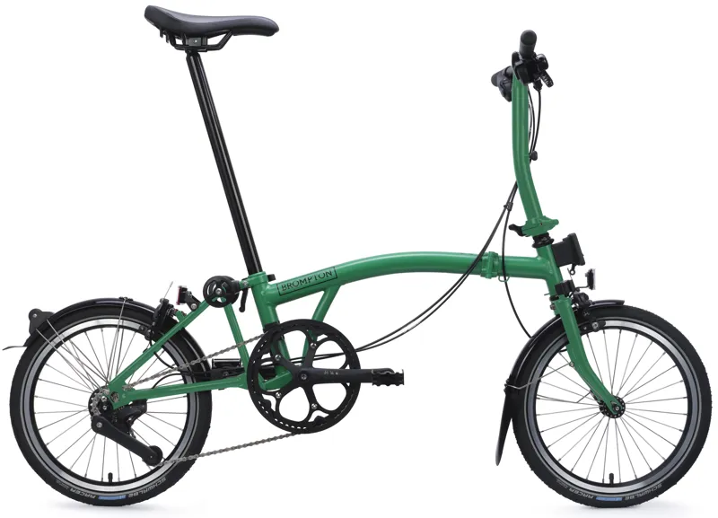 Brompton C Line 4-Speed Folding Bike 2026 in Palm Green-6