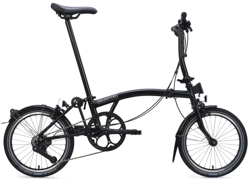 Brompton C Line 4-Speed Folding Bike 2026 in Matt Black-6