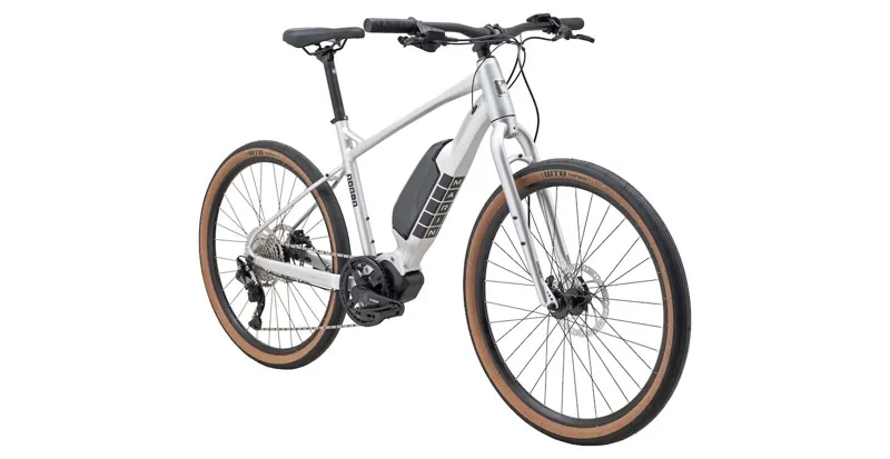 Marin Sausalito E1 Electric Hybrid Bike 2025 in Silver-1