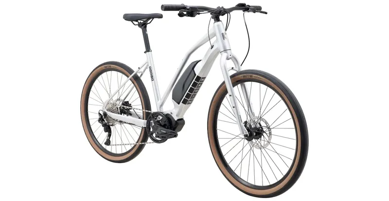 Marin Sausalito E1 ST Women's Electric Hybrid Bike 2025 in Silver-1