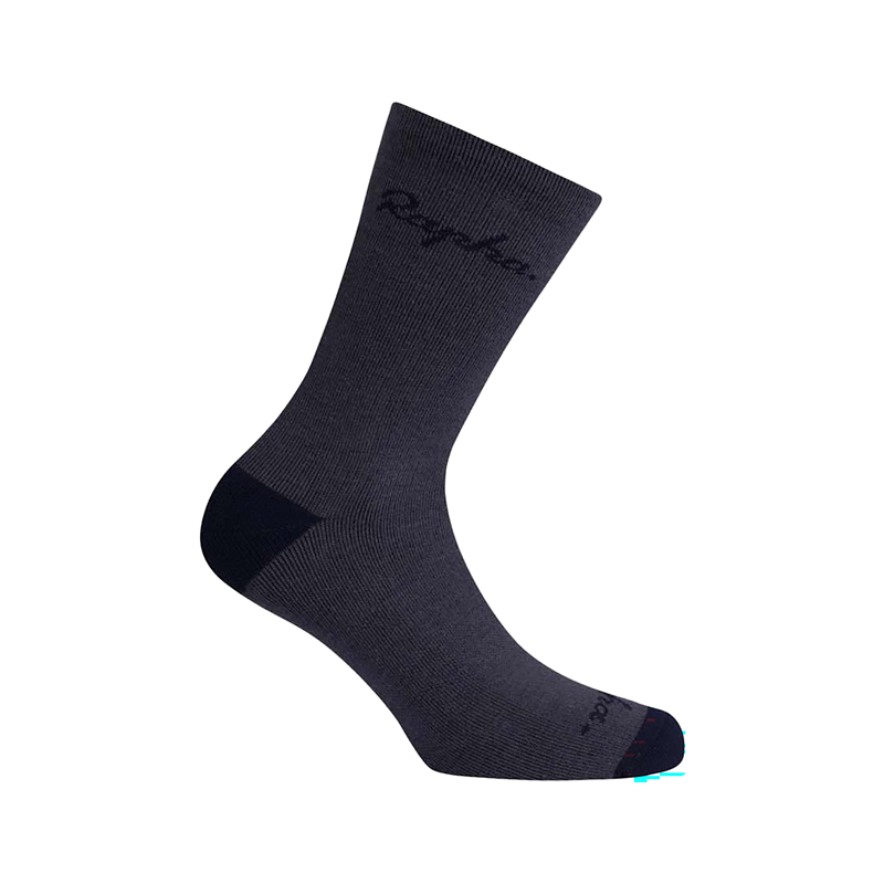 Balfes Bikes Rapha Regular Merino Cycling Socks in Dark Grey/Dark Navy | Free postage over £30, £10 off first order, price match & 0% finance.