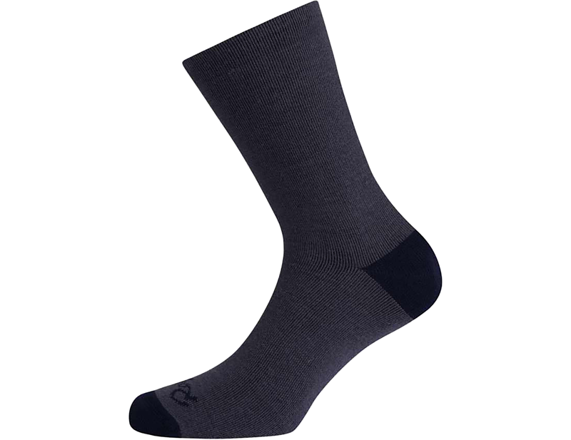 Rapha Regular Merino Cycling Socks in Dark Grey/Dark Navy-1
